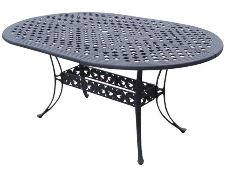 Mesa CAIRO oval de 160x100cm