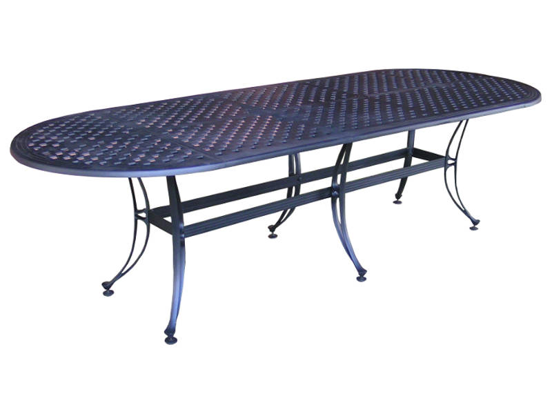 Mesa CAIRO oval de 270x102cm