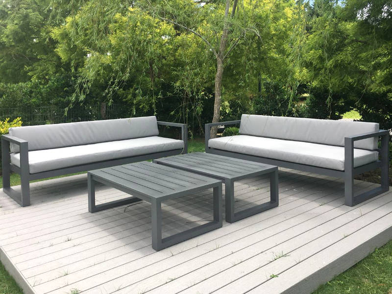 salud magia Dar permiso Muebles de aluminio para jardín, patio, terraza, exterior