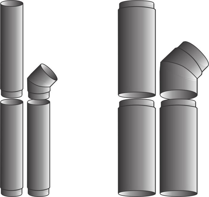 Aislante Para Tubos De Estufa, Tubo De Lana De Roca Con Aluminio