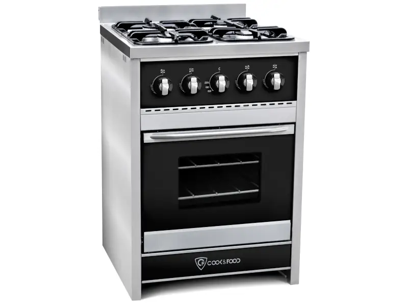 Cocina Semi Industrial CHIARA 60 color negro