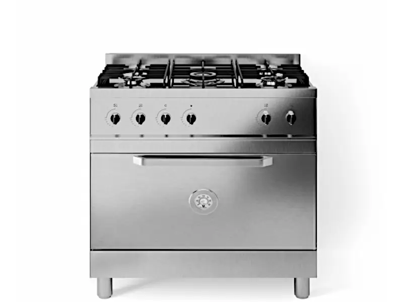 Cocina Profesional Vesta Solid Steel 90