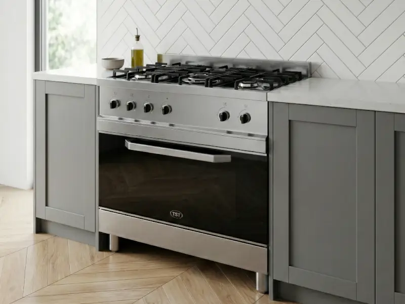 Cocina VESTA 90 STEEL