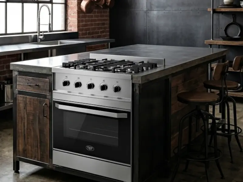 Cocina VESTA 60 STEEL