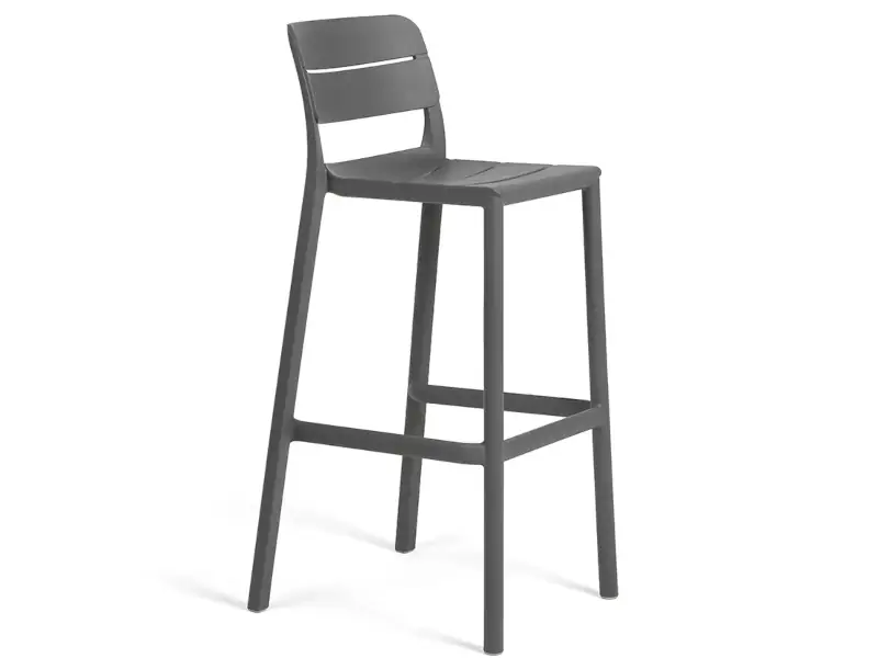 Banqueta Cassia Stool de Nardi color Basalto