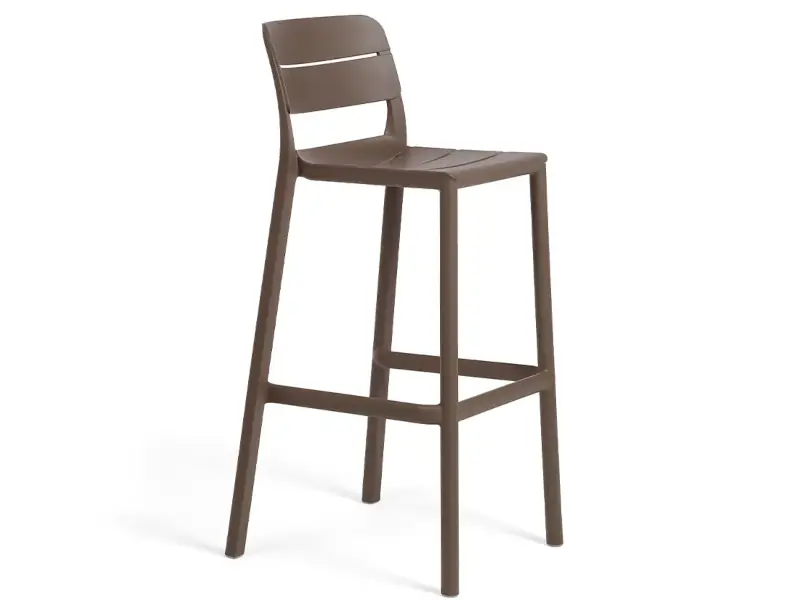 Banqueta Cassia Stool de Nardi color Tabacco