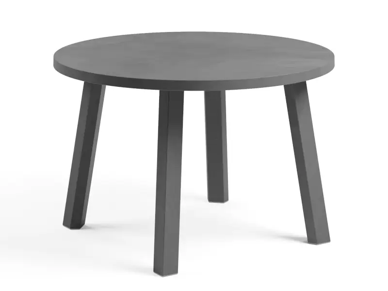 Mesa Maximo redonda de 60cm de Nardi color Basalto