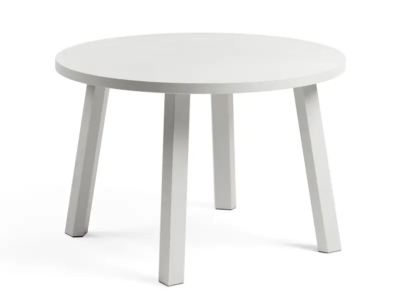 Mesa Maximo redonda de 60cm de Nardi color Gesso