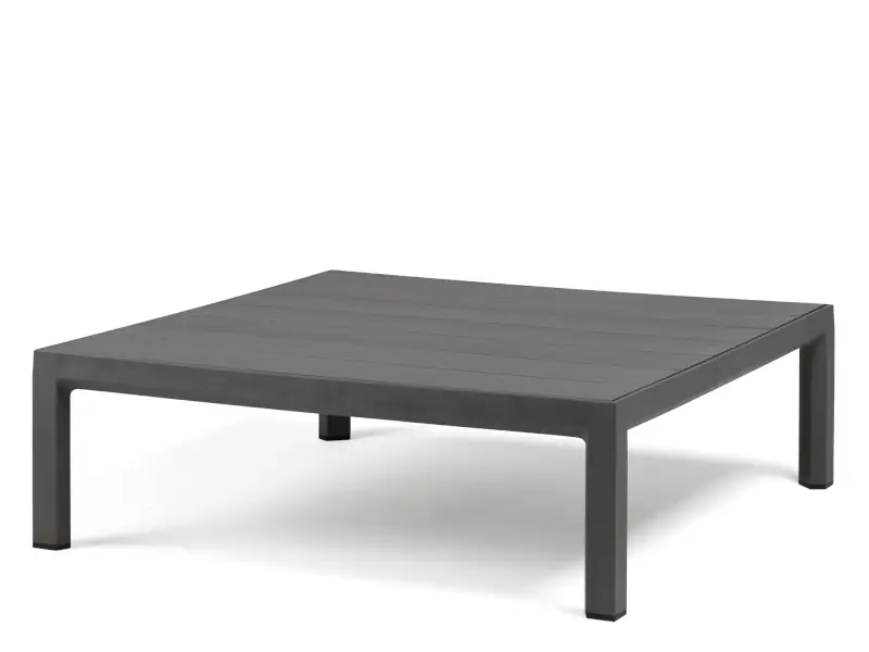 Mesa Maximo cuadrada de 80x80cm de Nardi color Basalto