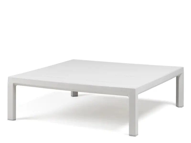 Mesa Maximo cuadrada de 80x80cm de Nardi color Gesso