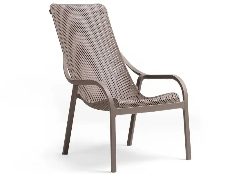 Sillón Net Lounge de Nardi color Tortora