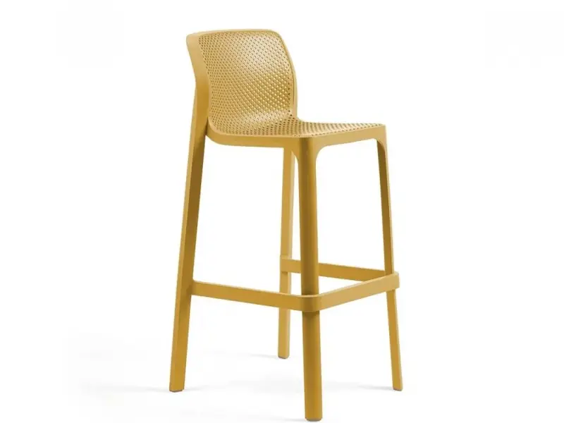 Banqueta / Taburete Net Stool de Nardi color Senape