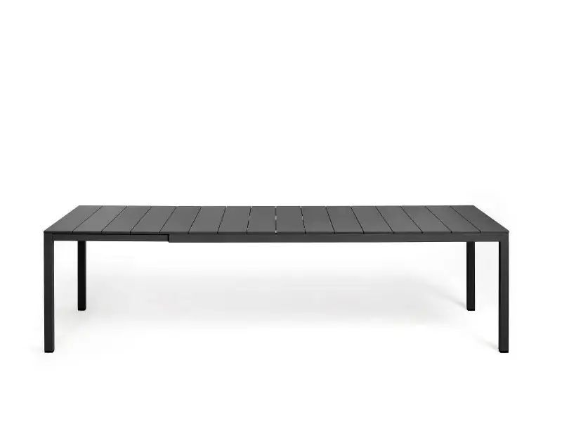Mesa Nardi Rio 210 con estructura color Antracita