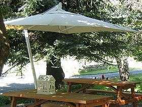 Sombrilla 3x3 lateral - Gracias SAN HUBERTO LODGE - Junin de los Andes