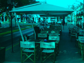 Sombrilla cuadrada de 3 x 3 - 