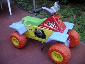 Karting a pedales - Cuatriciclo FOURTRAX