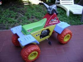 Karting a pedales - Cuatriciclo FOURTRAX