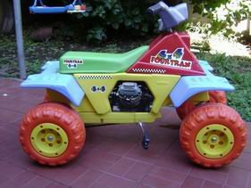 Karting a pedales - Cuatriciclo FOURTRAX