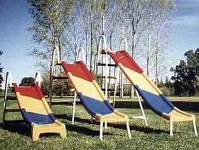 Toboganes de 3 , 4 y 5 escalones