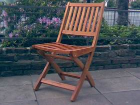 Silla ECO BANANA con varillas verticales - plegable