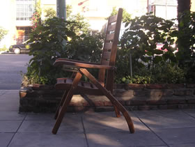 Sillón 5 pos - sin reclinar