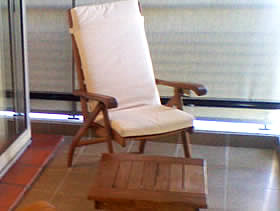 Sillón plegable de 5 posiciones