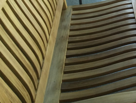 Detalle de asiento y respaldo