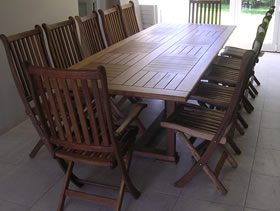 Silla Pinamar sin brazos