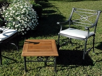 Sillon DAKAR y mesa baja con tapa de INCIENSO